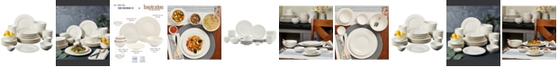 Tabletops Unlimited Inspiration by Denmark Fiore 42 Pc. Dinnerware Set, Service for 6, Created for Macy's